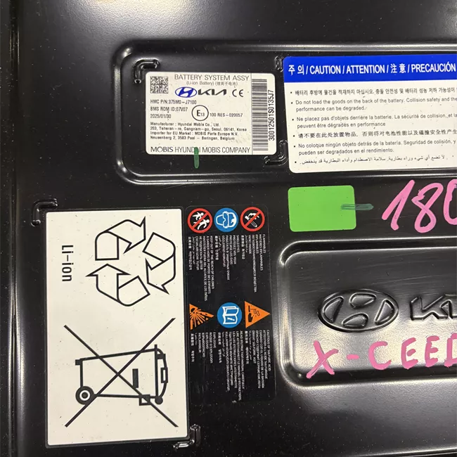 Cella batteria alta tensione