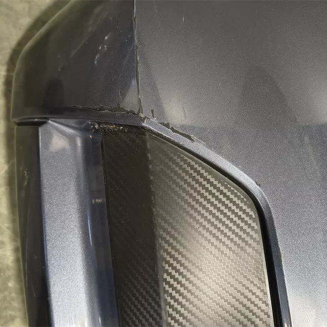 Paraurti posteriore sensori parcheggio grigio