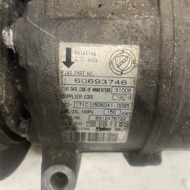 Compressore aria condizionata Manuale, automatico