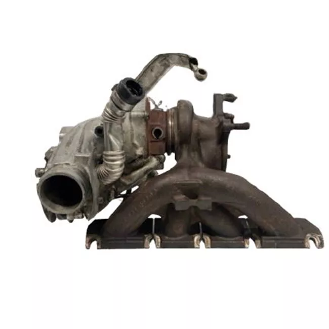 Turbocompressore con collettore scarico