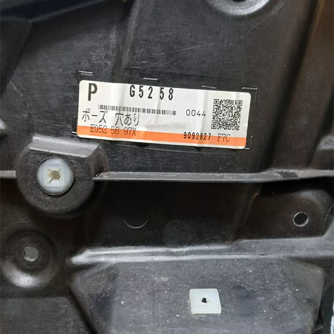 Alzacristallo elettrico porta anteriore destro