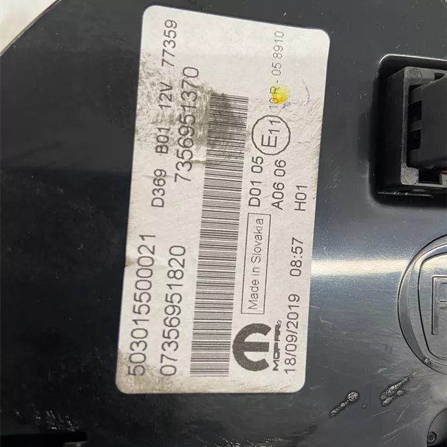 Quadro strumenti completo