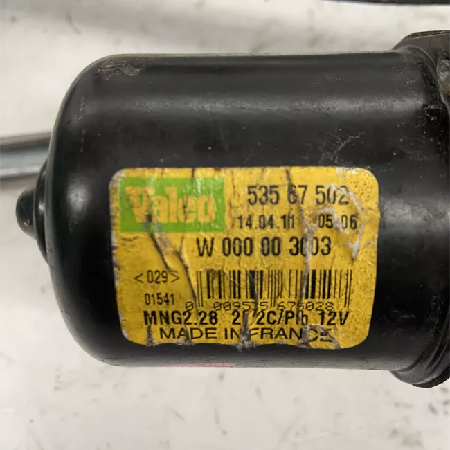 Meccanismo tergiparabrezza con motorino