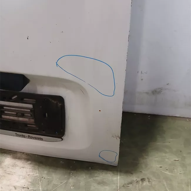 Porta carico posteriore a battente sinistra Lamierata