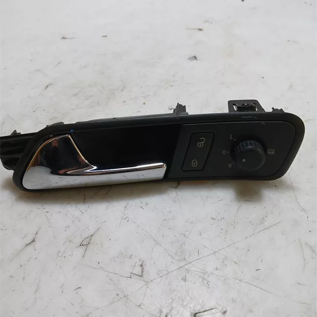 Maniglia interna apertura porta anteriore sinistra nero satinato/cromatura opaca