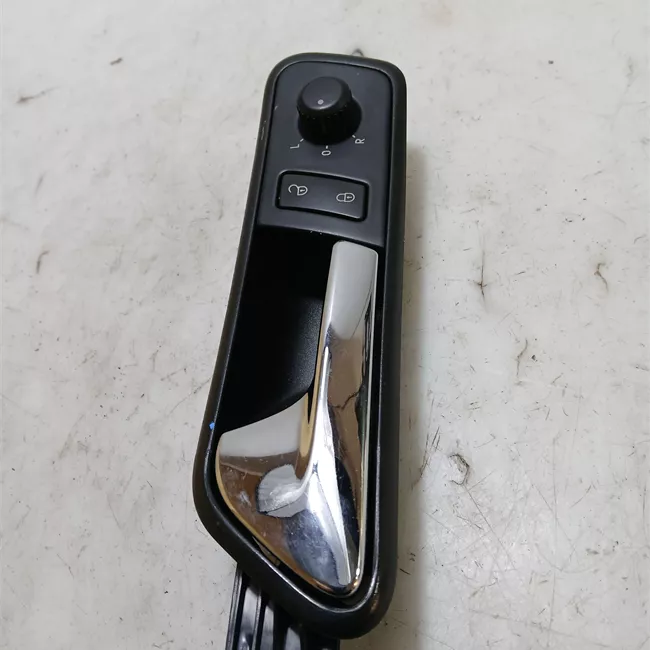 Maniglia interna apertura porta anteriore sinistra nero satinato/cromatura opaca