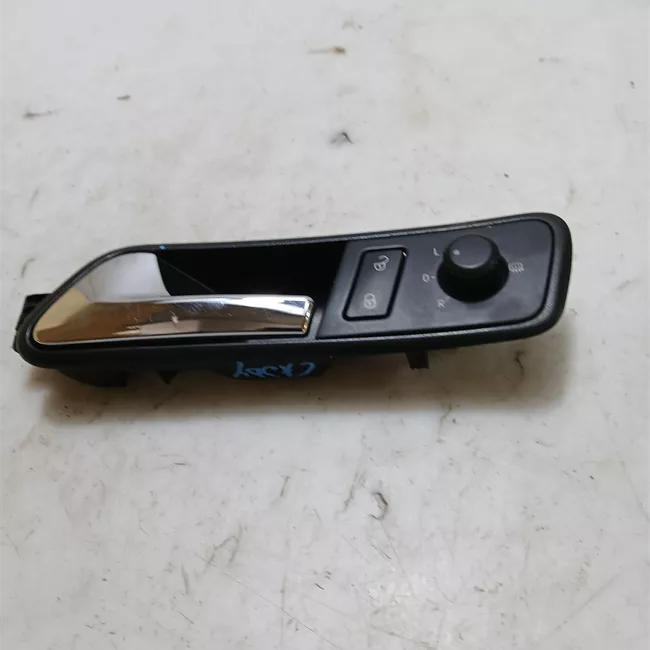 Maniglia interna apertura porta anteriore sinistra nero satinato/cromatura opaca