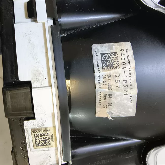 Quadro strumenti completo