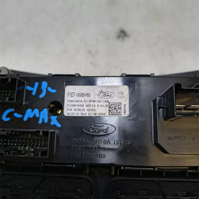 Blocco comando climatizzazione senza aria condizionata con sedile riscaldamento