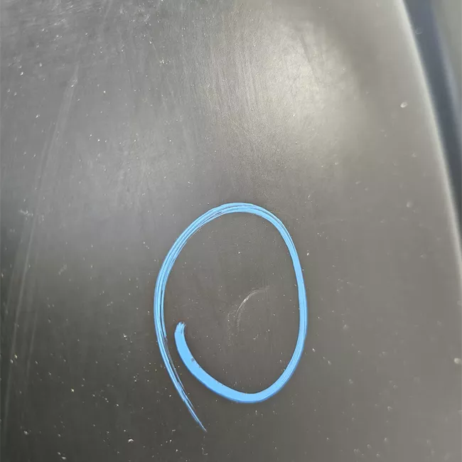 Parafango anteriore sinistro