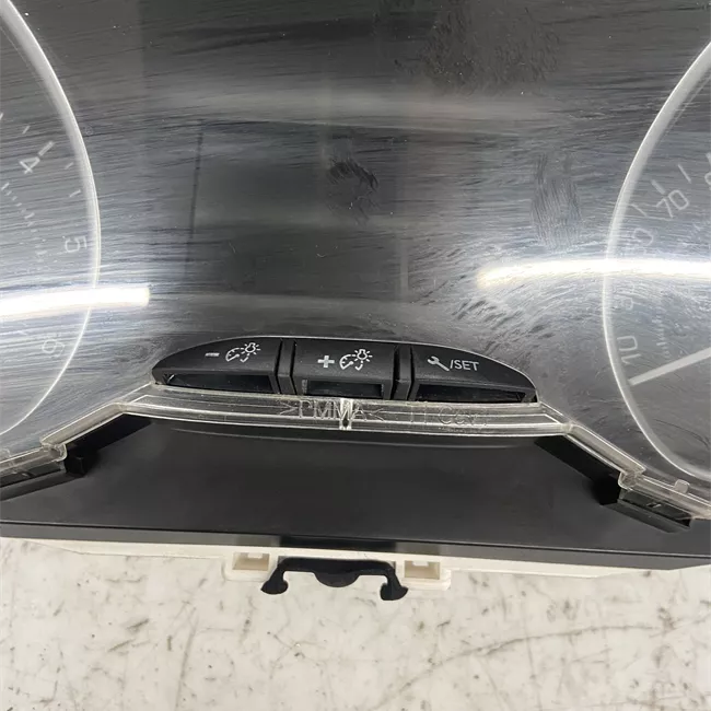 Quadro strumenti completo bianco/cromo