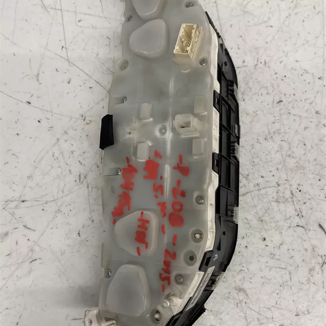 Quadro strumenti completo bianco/cromo