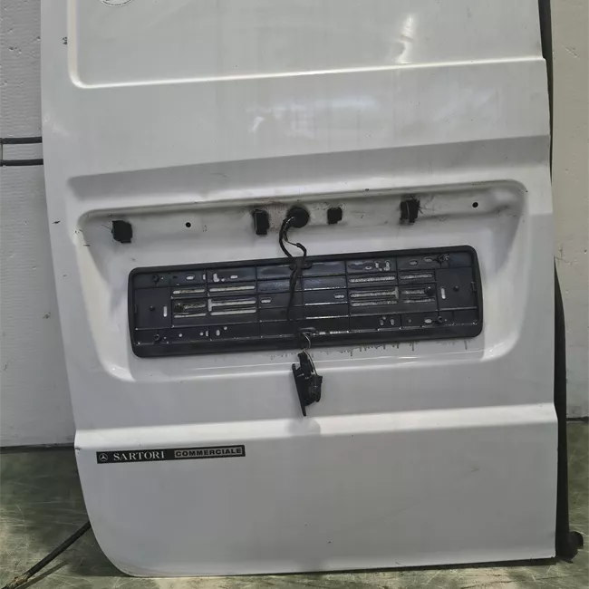 Porta carico posteriore a battente sinistra apertura 180° lamierata