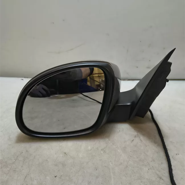 Retrovisore esterno regolazione elettrica sinistro con luce ingombro nero satinato