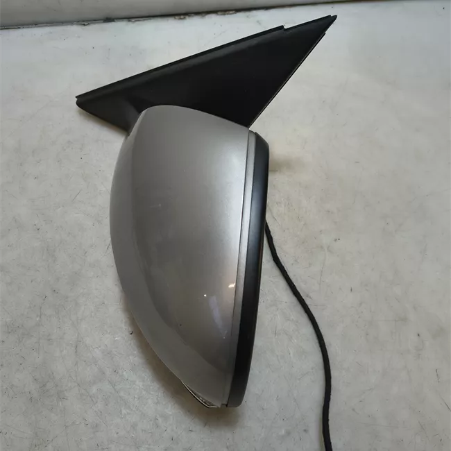 Retrovisore esterno regolazione elettrica sinistro con luce ingombro nero satinato