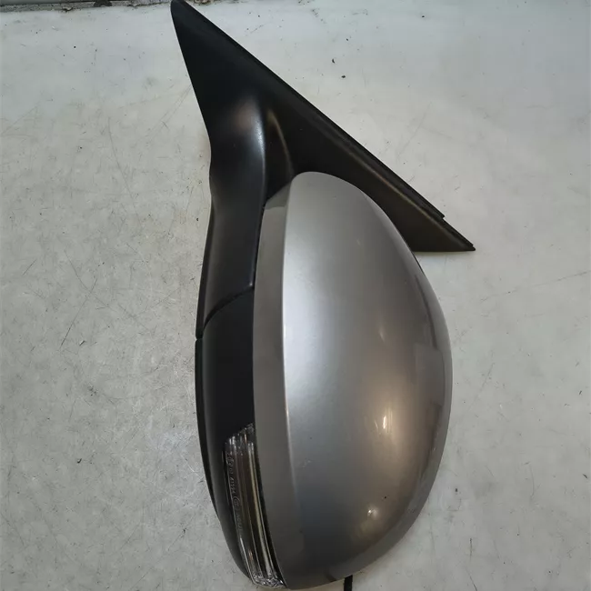 Retrovisore esterno regolazione elettrica sinistro con luce ingombro nero satinato