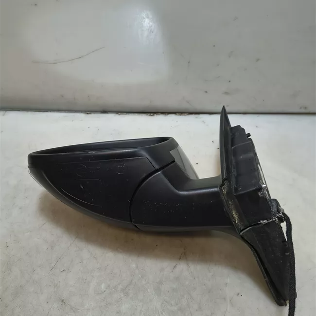 Retrovisore esterno regolazione elettrica sinistro con luce ingombro nero satinato