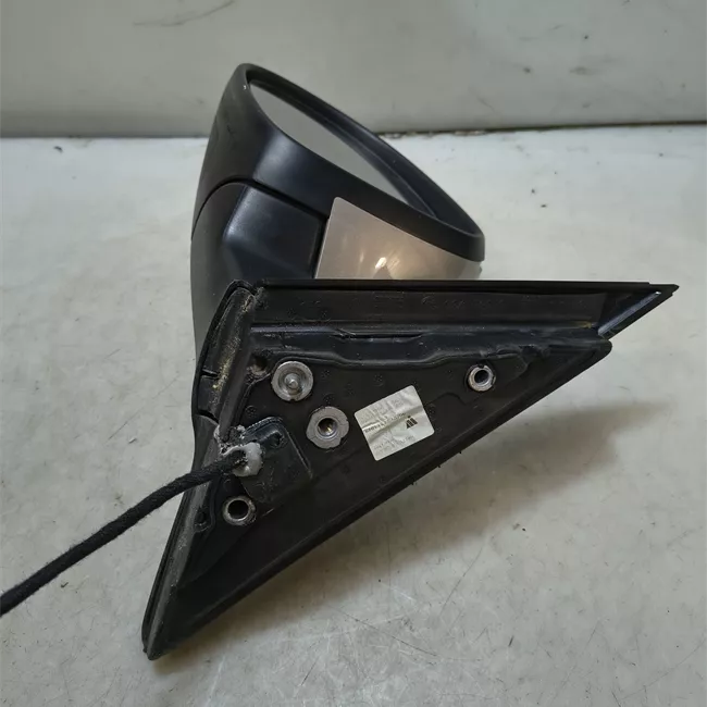 Retrovisore esterno regolazione elettrica sinistro con luce ingombro nero satinato