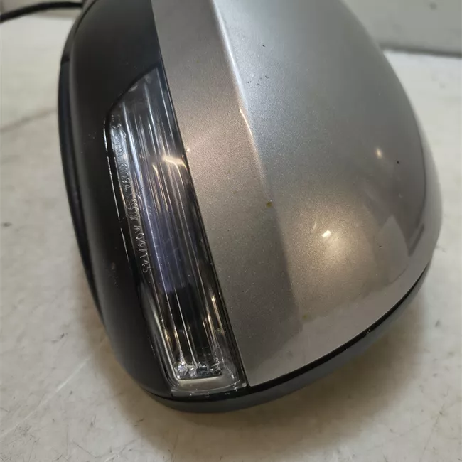 Retrovisore esterno regolazione elettrica sinistro con luce ingombro nero satinato