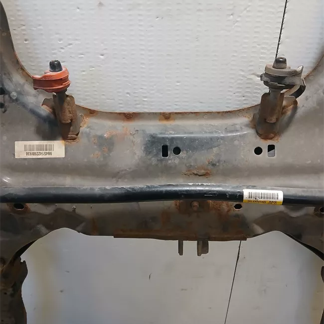 Telaio ausiliario anteriore con traversa