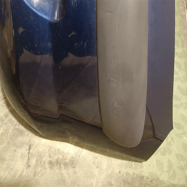 Paraurti anteriore perla nero