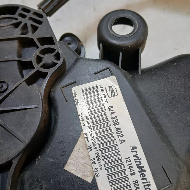 Alzacristallo elettrico porta posteriore destro