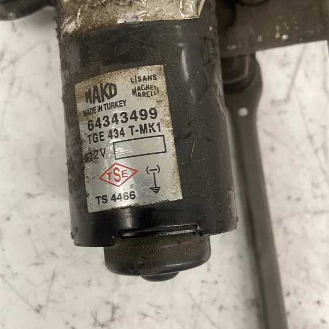 Meccanismo tergiparabrezza con motorino