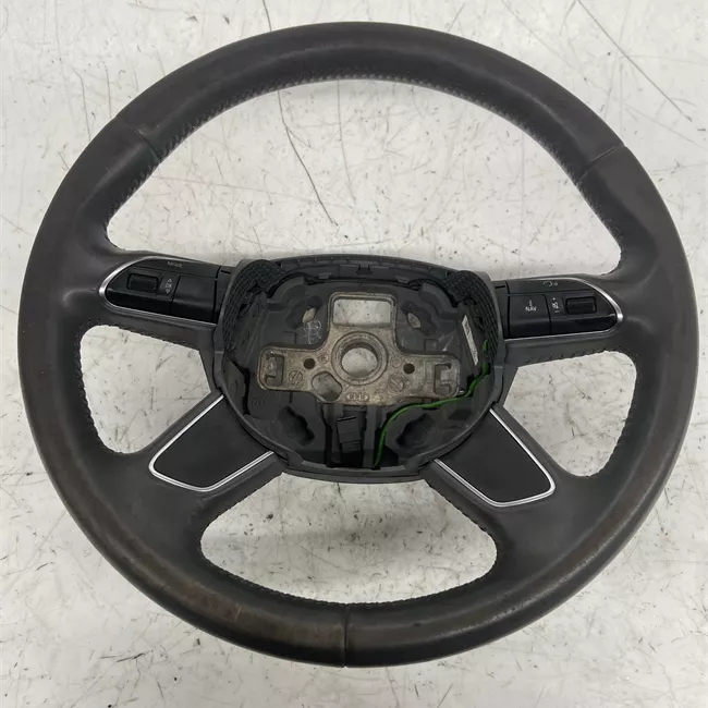 Volante 4 raggi Pelle multifunzione nero