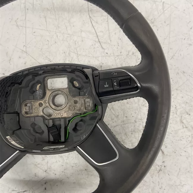 Volante 4 raggi Pelle multifunzione nero