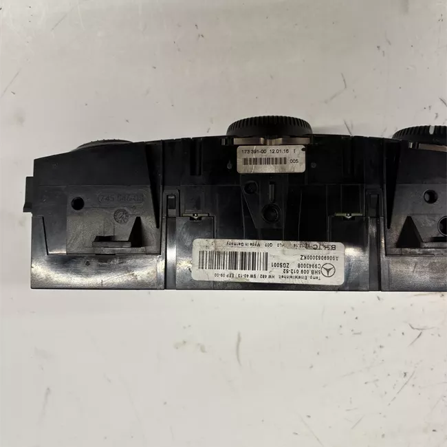 Blocco comando climatizzazione