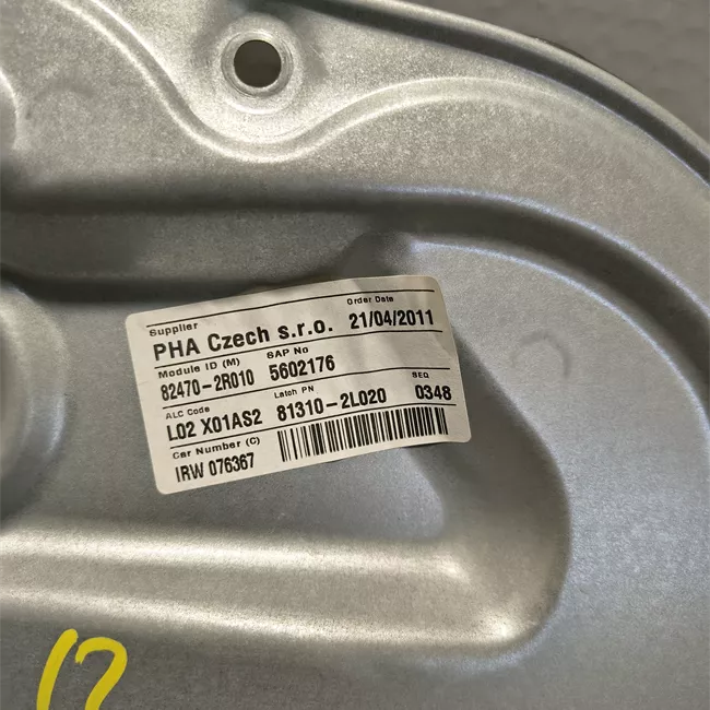 Alzacristallo elettrico porta anteriore sinistro