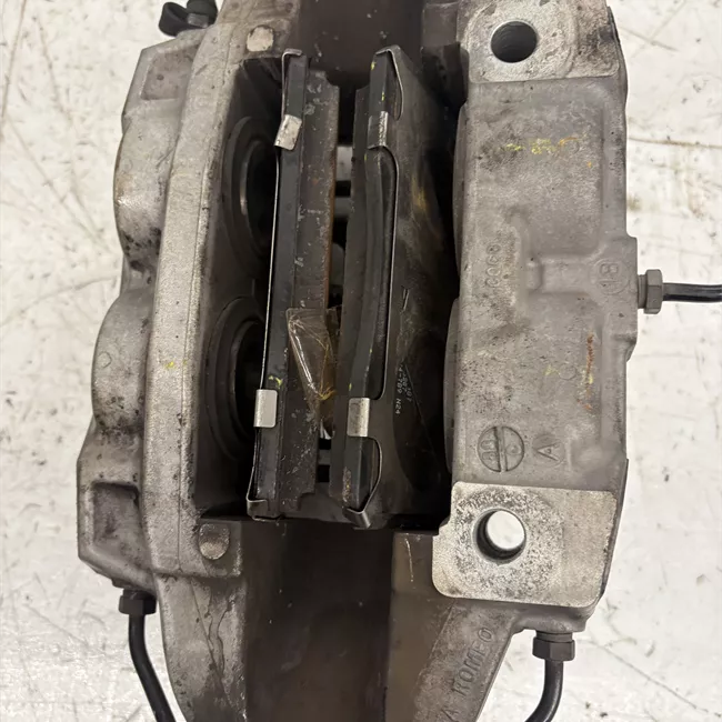 Pinza freno anteriore completa destra nero