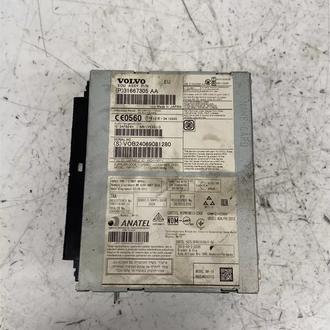 Autoradio 1CD/MP3, AUX