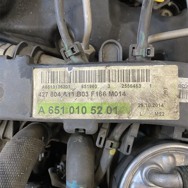 Motore completo Rilevare numero cat da ricambio