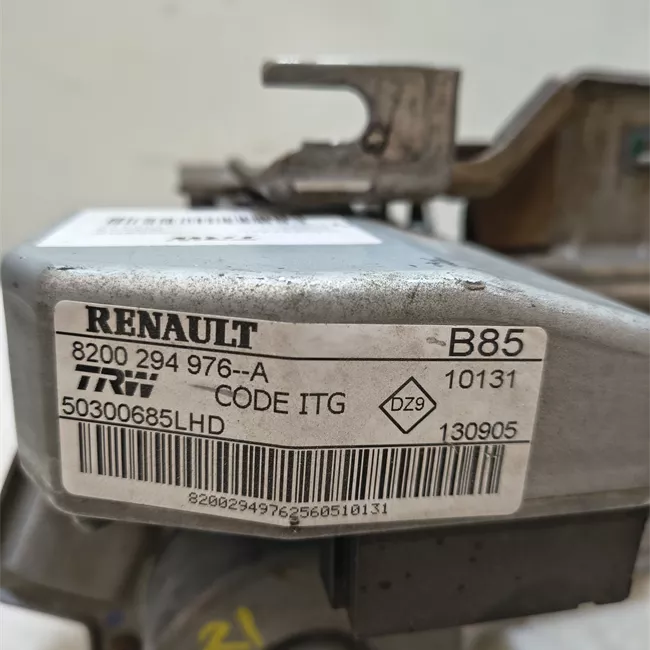 Servosterzo elettronico con chiave