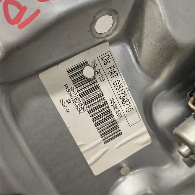 Alzacristallo elettrico porta anteriore destro