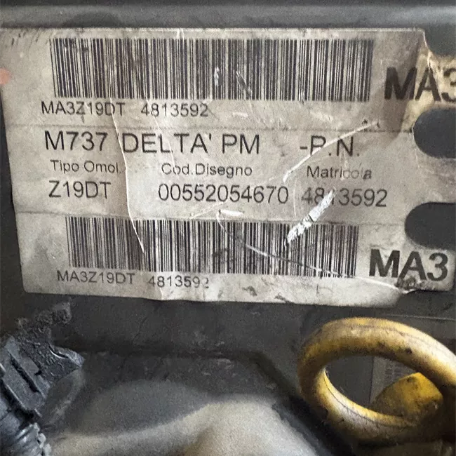 Motore completo con atm