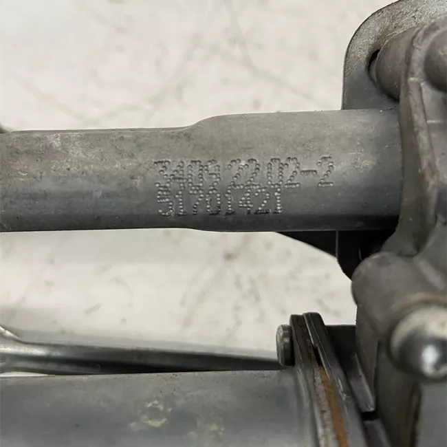 Meccanismo tergiparabrezza con motorino