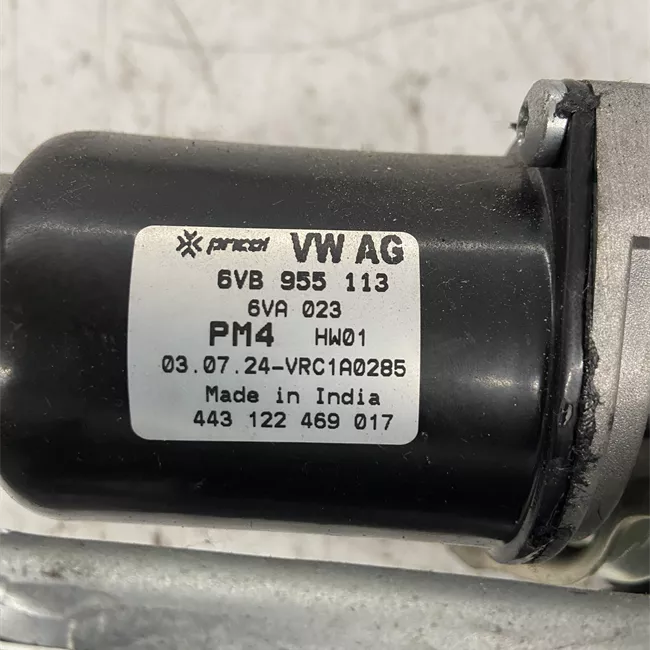 Meccanismo tergiparabrezza con motorino