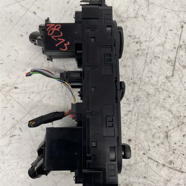 Blocco comando climatizzazione nero/nero satinato