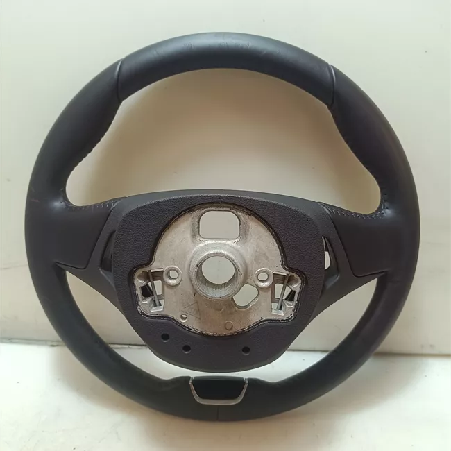 Volante Pelle multifunzione Sport nero/cromo