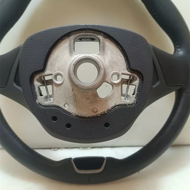 Volante Pelle multifunzione Sport nero/cromo