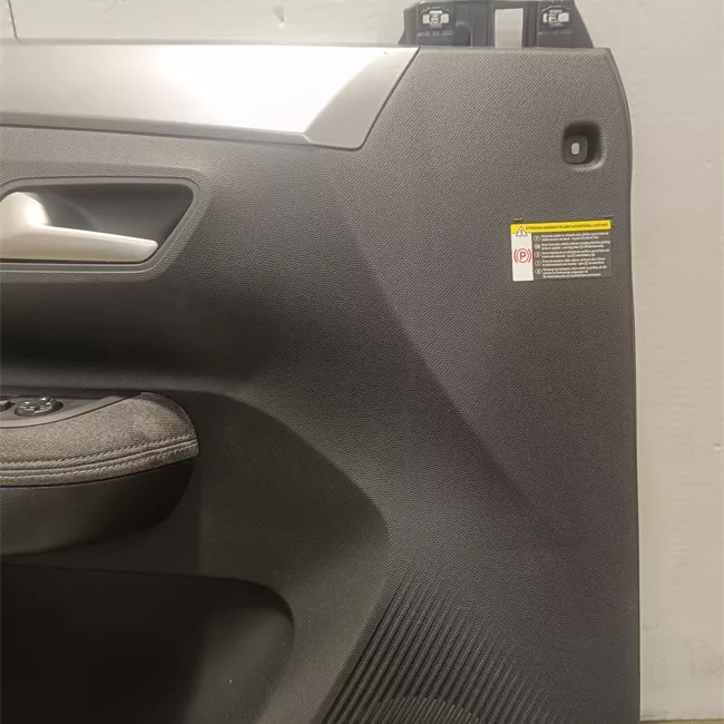 Pannello interno porta anteriore sinistro Appoggiabraccio tessuto nero/grigio