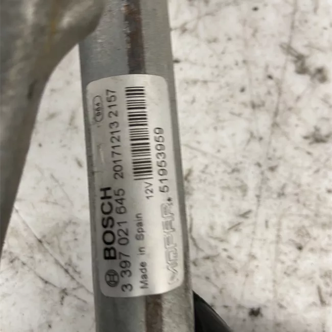 Meccanismo tergiparabrezza con motorino