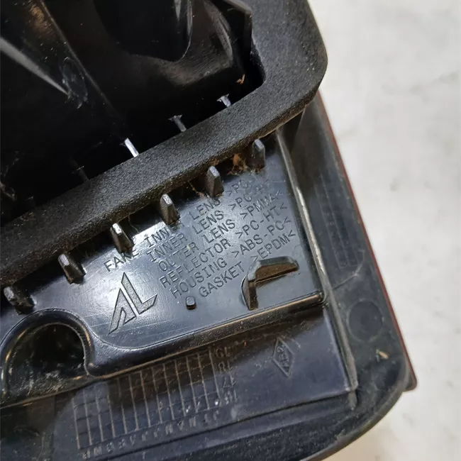 Fanale posteriore parte interno destro