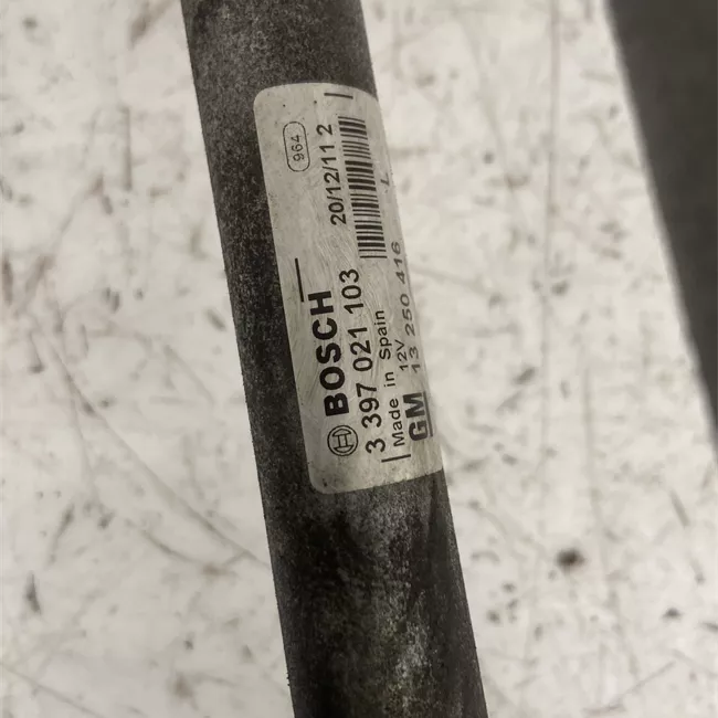 Meccanismo tergiparabrezza con motorino