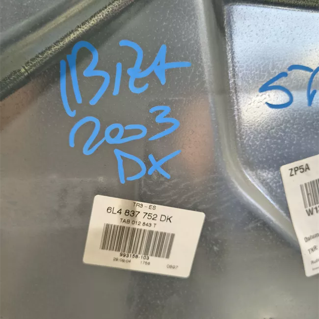 Alzacristallo porta anteriore destro