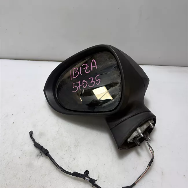 Retrovisore esterno regolazione elettrica sinistro con regolazione elettrica nero satinato