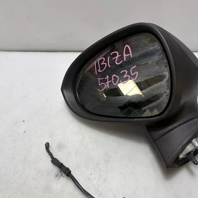 Retrovisore esterno regolazione elettrica sinistro con regolazione elettrica nero satinato