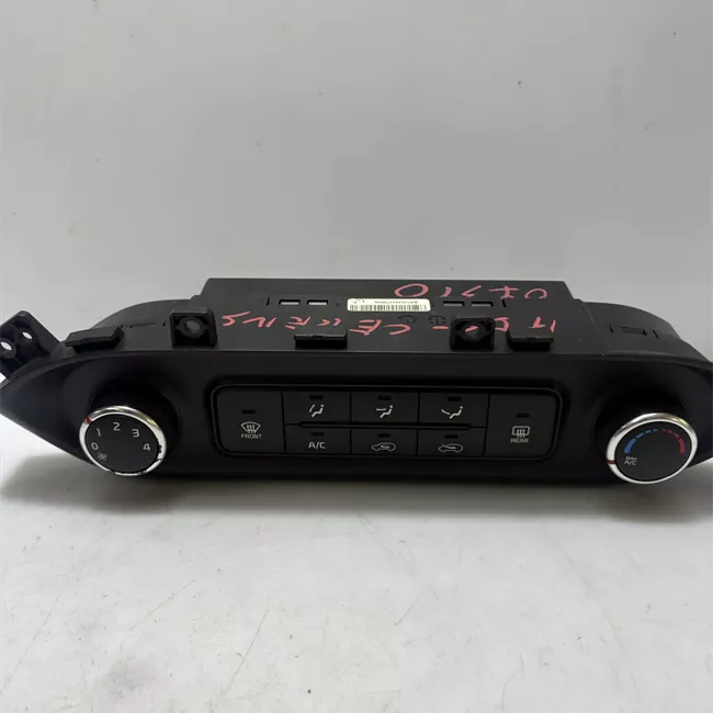 Blocco comando climatizzazione con riscaldamento